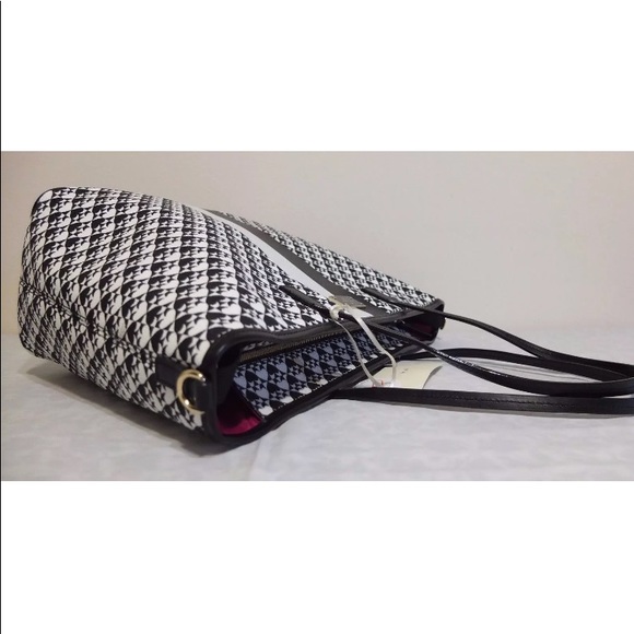 NWT KATE SPADE PENN PLACE BLACK WHITE DIAPER BAG - Picture 5 of 7